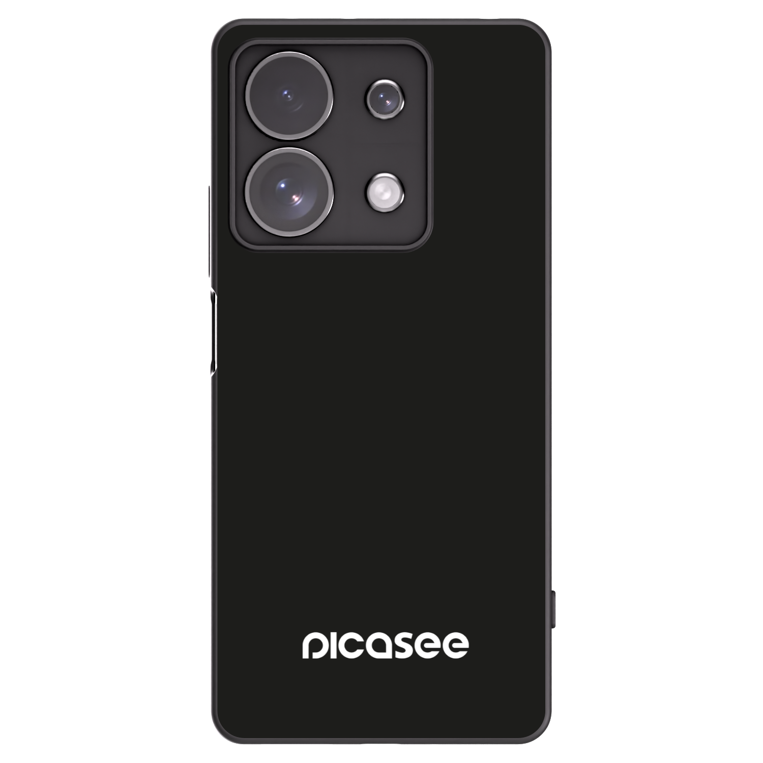 Silikónový čierny obal pre Xiaomi Redmi Note 13 Pro 4G - Picasee