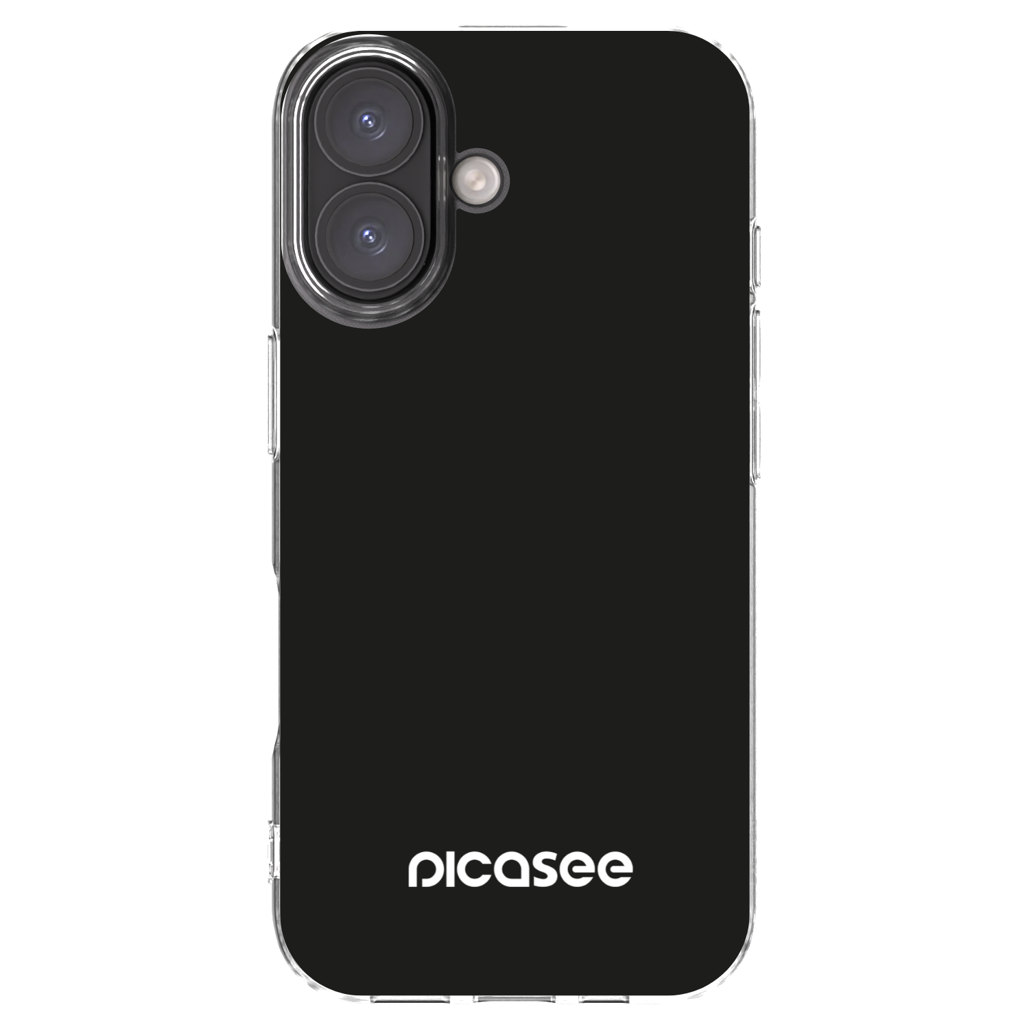 Silikónový prehľadný obal pre Apple iPhone 16 - Picasee