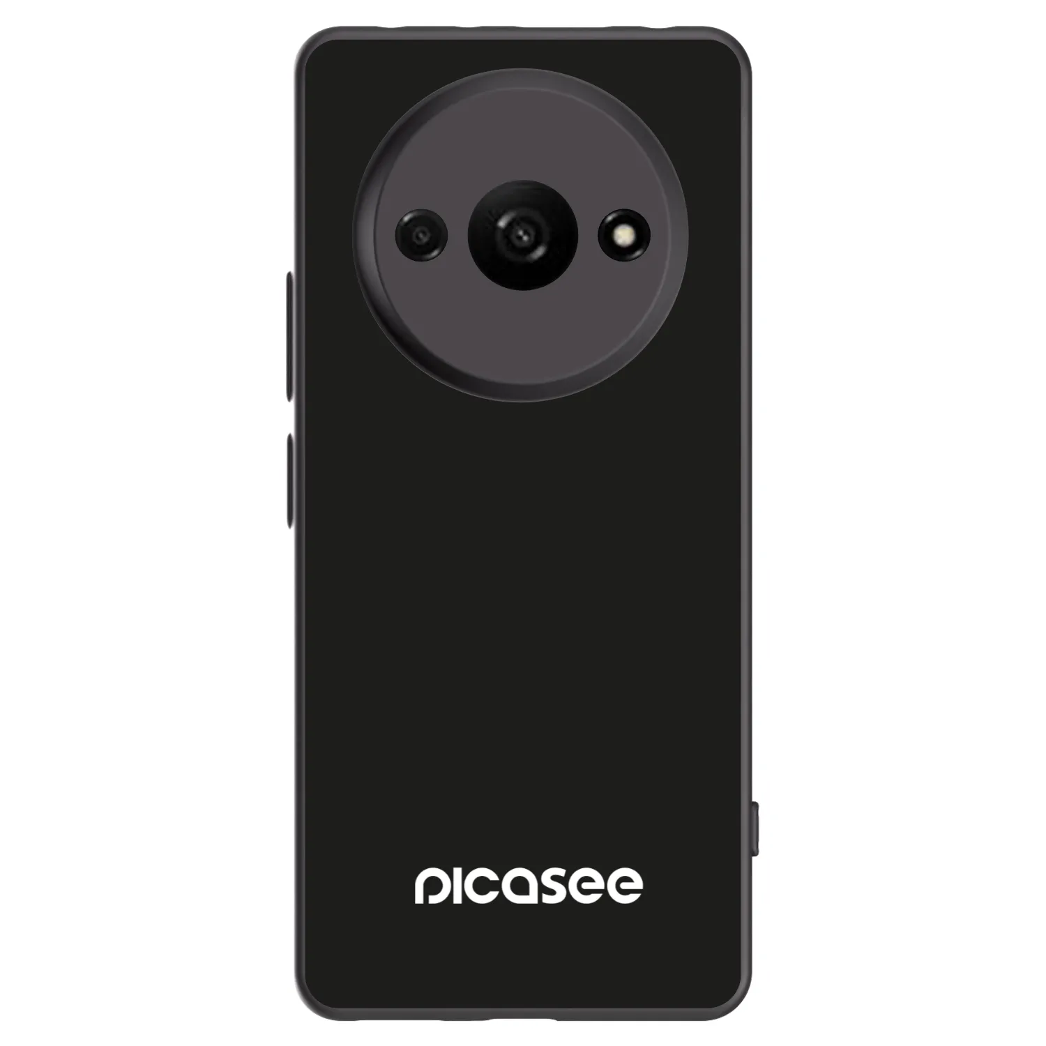 Picasee silikónový čierny obal pre Xiaomi Redmi A3 - Picasee