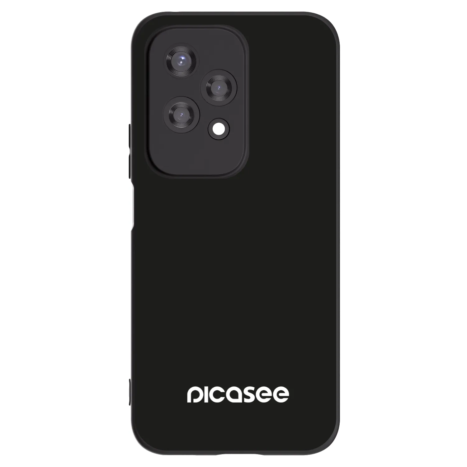 Silikónový čierny obal pre Honor 200 Lite - Picasee