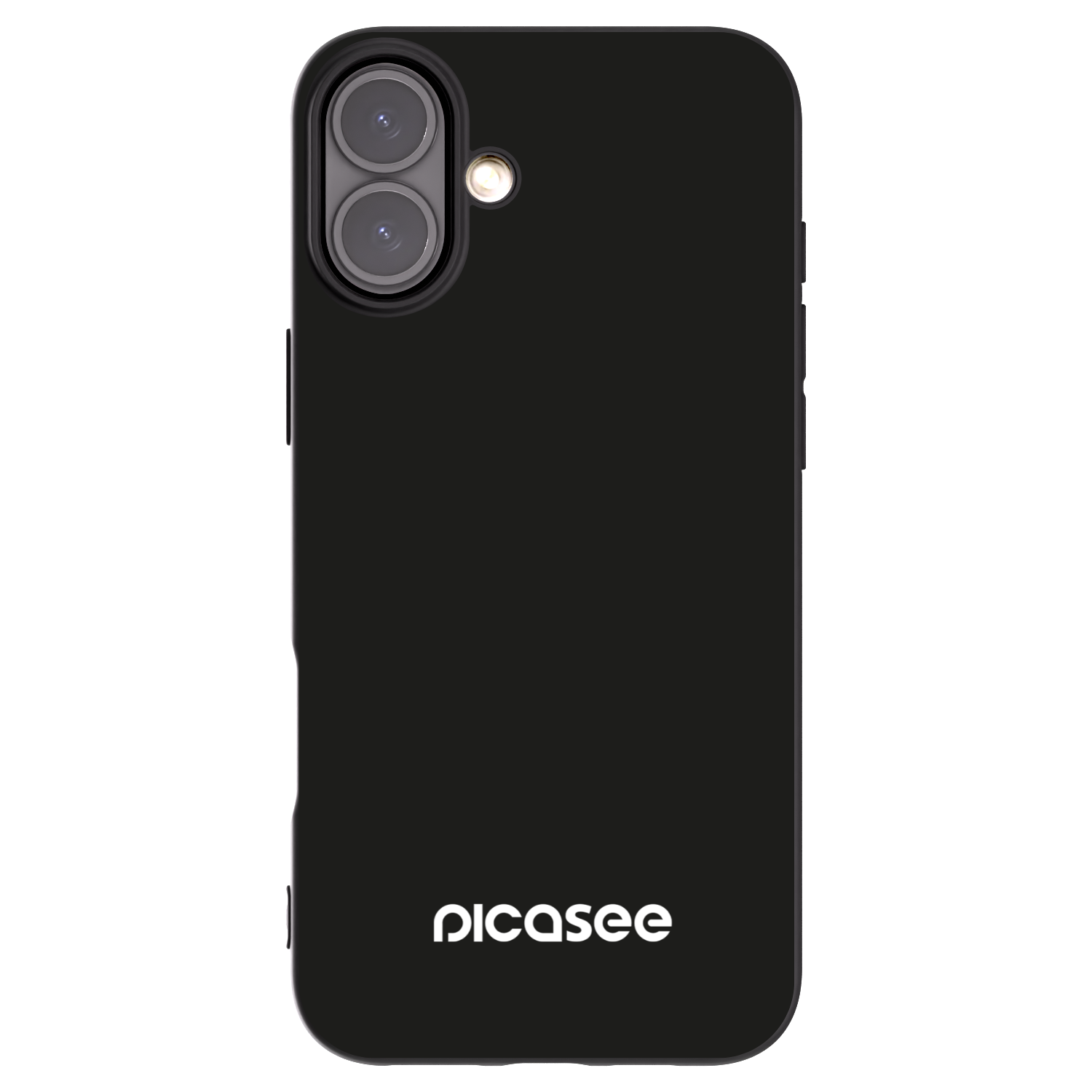 Picasee silikónový čierny obal pre Apple iPhone 16 Plus - Picasee