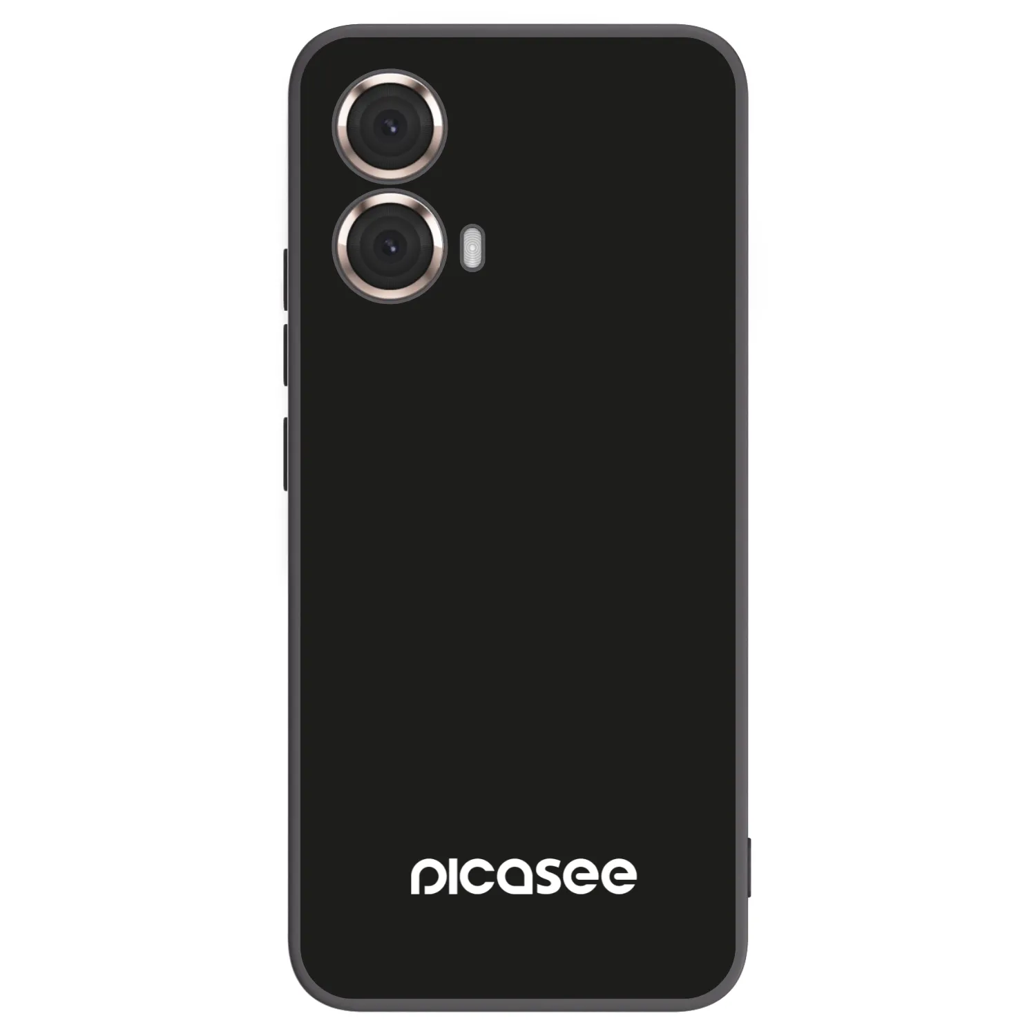 Silikónový čierny obal pre Motorola Moto G85 - Picasee
