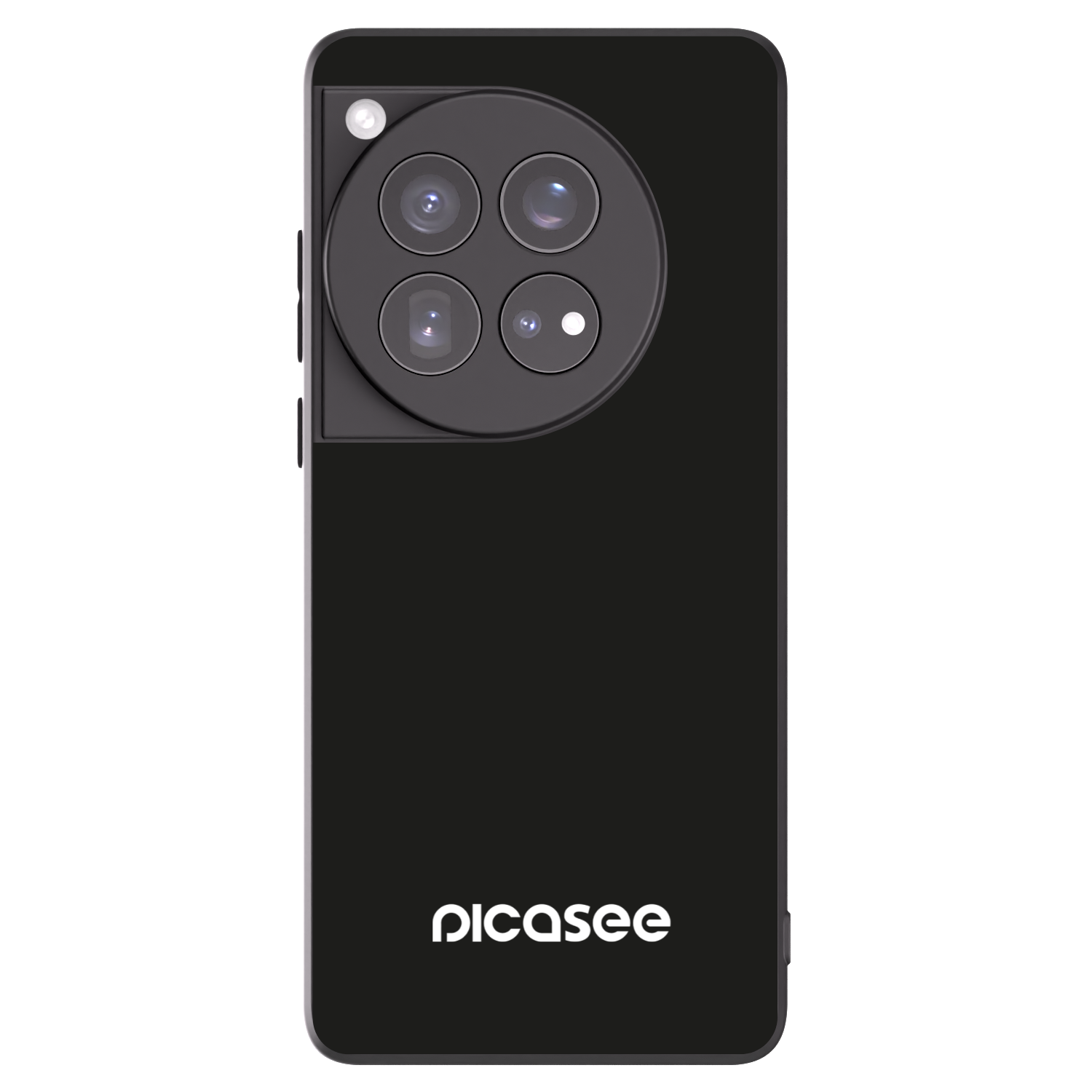 Silikónový čierny obal pre OnePlus 12 5G - Picasee