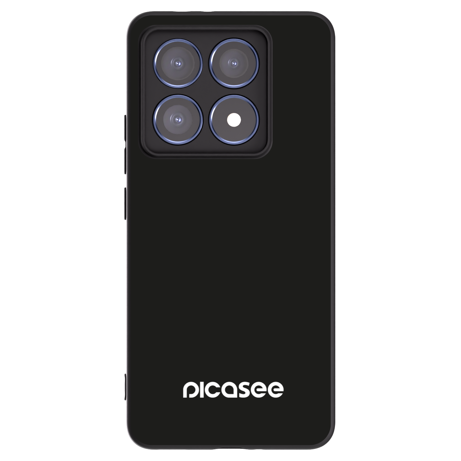 Picasee silikónový čierny obal pre Xiaomi 14T Pro - Picasee