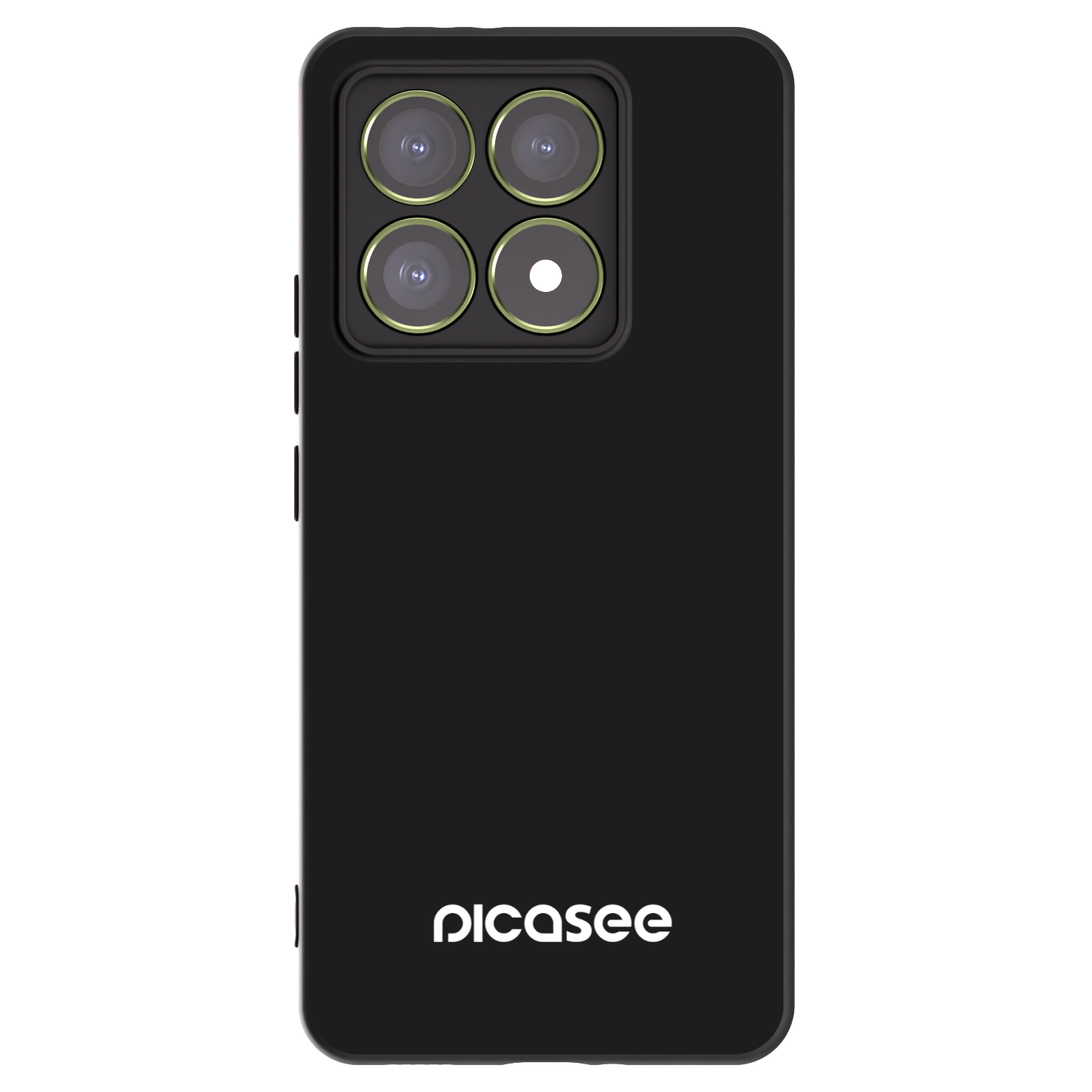 Picasee silikónový čierny obal pre Xiaomi 14T - Picasee