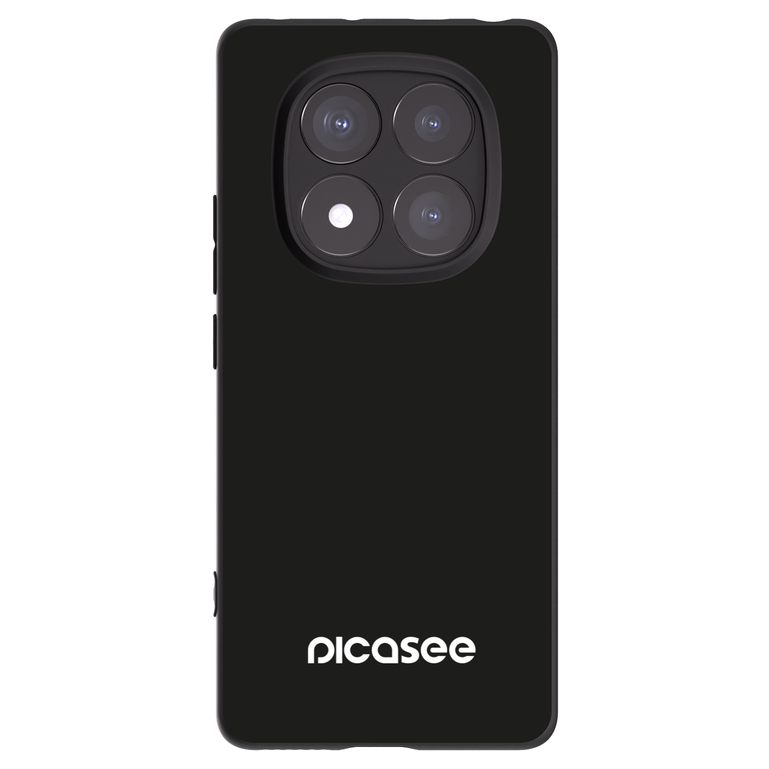 Silikónový čierny obal pre Xiaomi Redmi Note 14 Pro 5G - Picasee