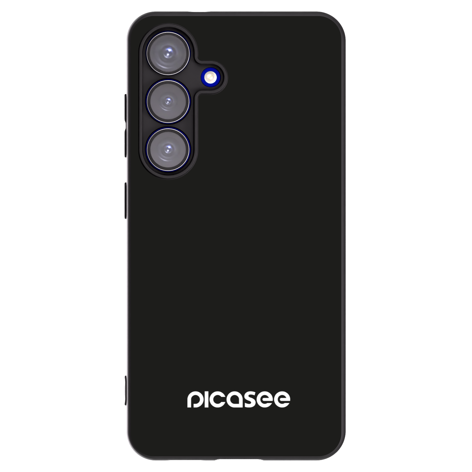 Picasee silikónový čierny obal pre Samsung Galaxy S25 5G - Picasee