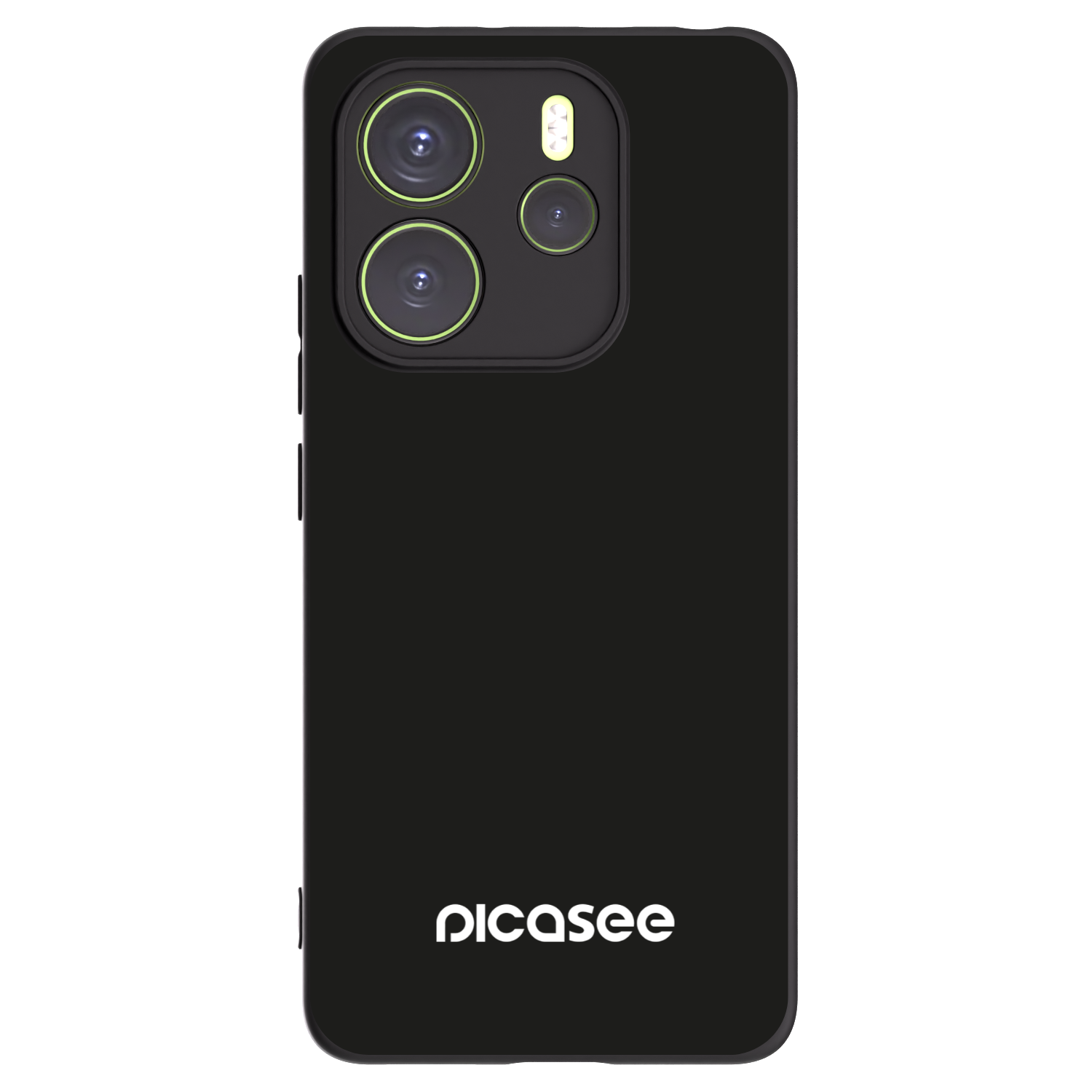 Picasee silikónový čierny obal pre Xiaomi Redmi Note 14 4G - Picasee