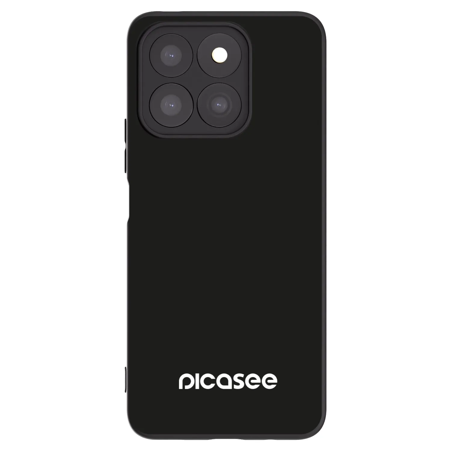 Picasee silikónový čierny obal pre Honor X8c - Picasee