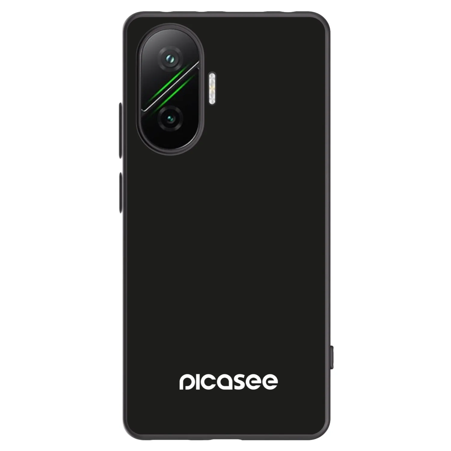 Silikónový čierny obal pre Xiaomi Poco F7 Pro 5G - Picasee