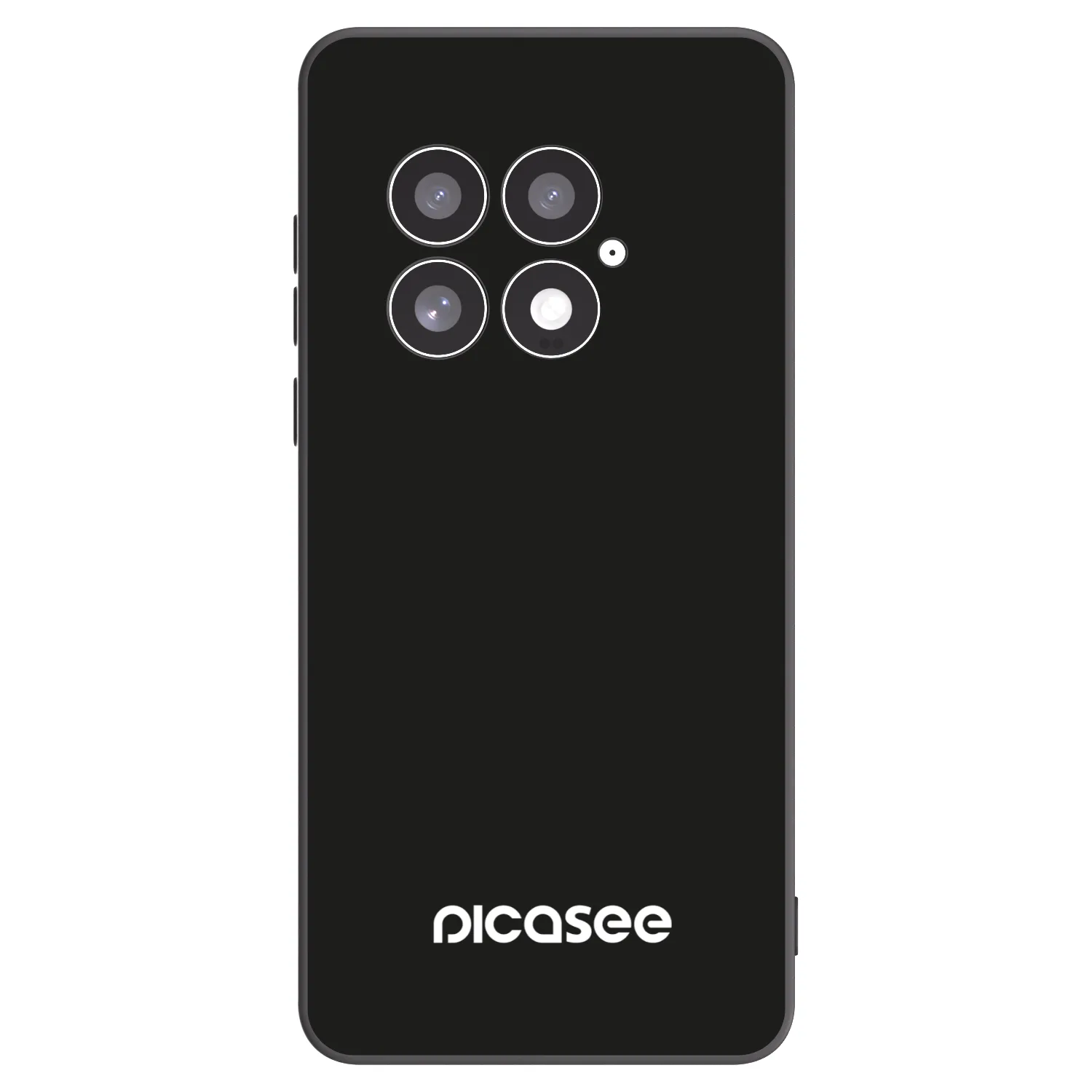 Picasee silikónový čierny obal pre OnePlus 13 5G - Picasee