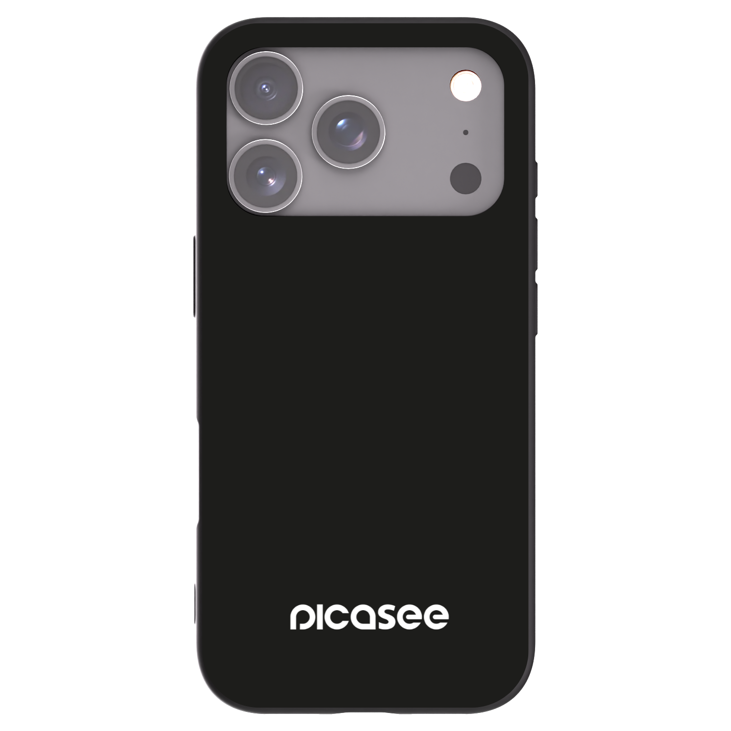 Picasee silikónový čierny obal pre Apple iPhone 17 Pro - Picasee