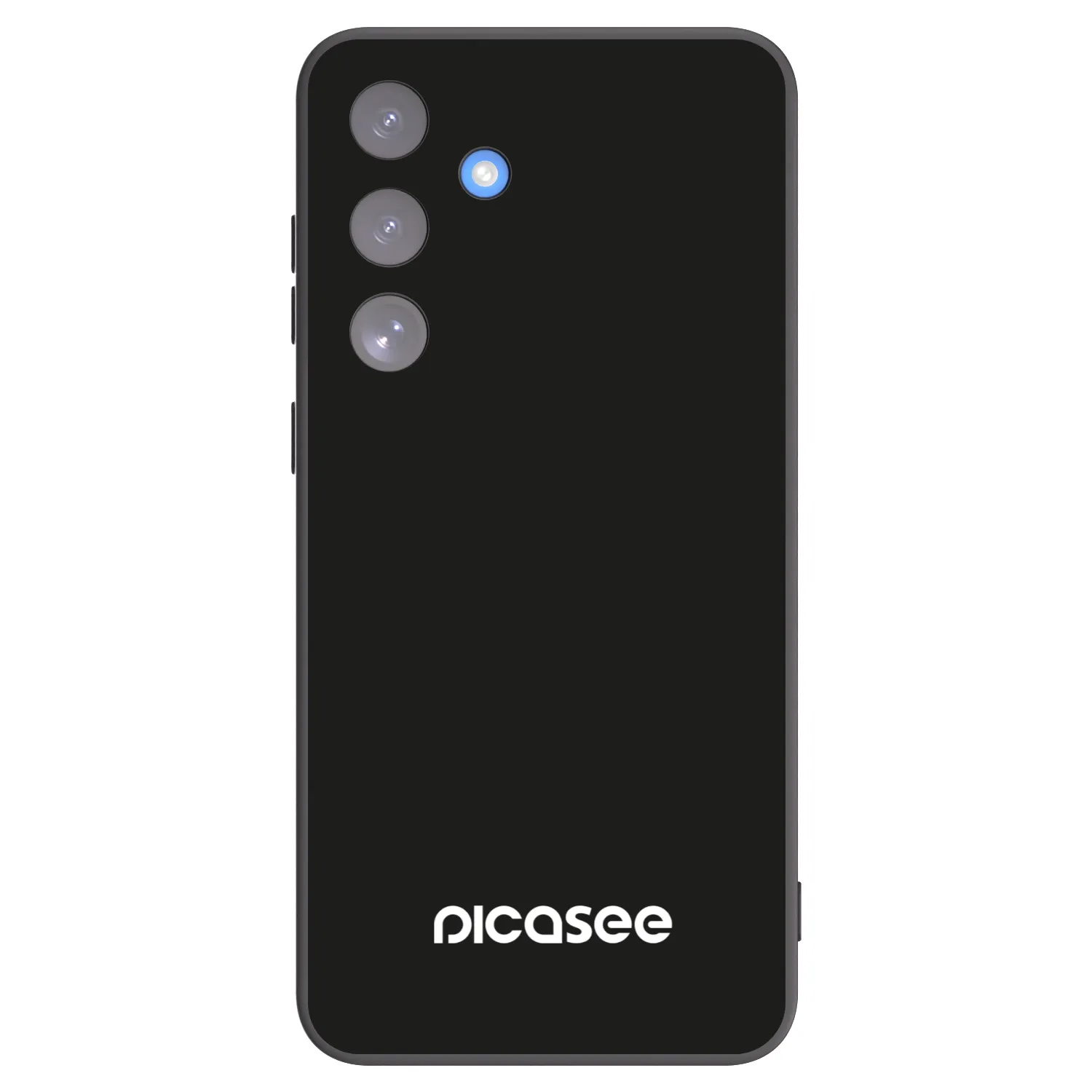 Picasee silikónový čierny obal pre Samsung Galaxy S25 FE 5G - Picasee