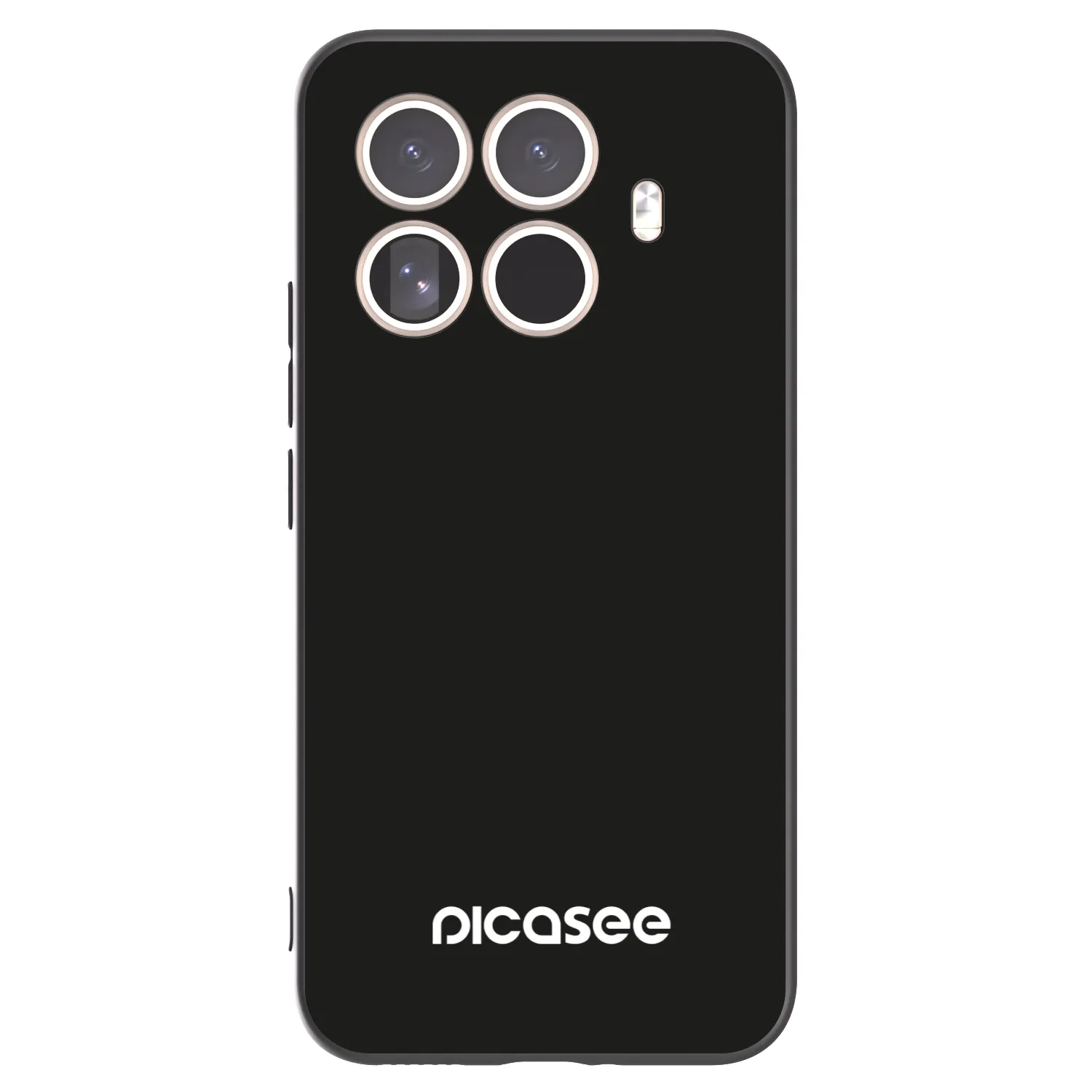 Picasee silikónový čierny obal pre Xiaomi 15T Pro - Picasee