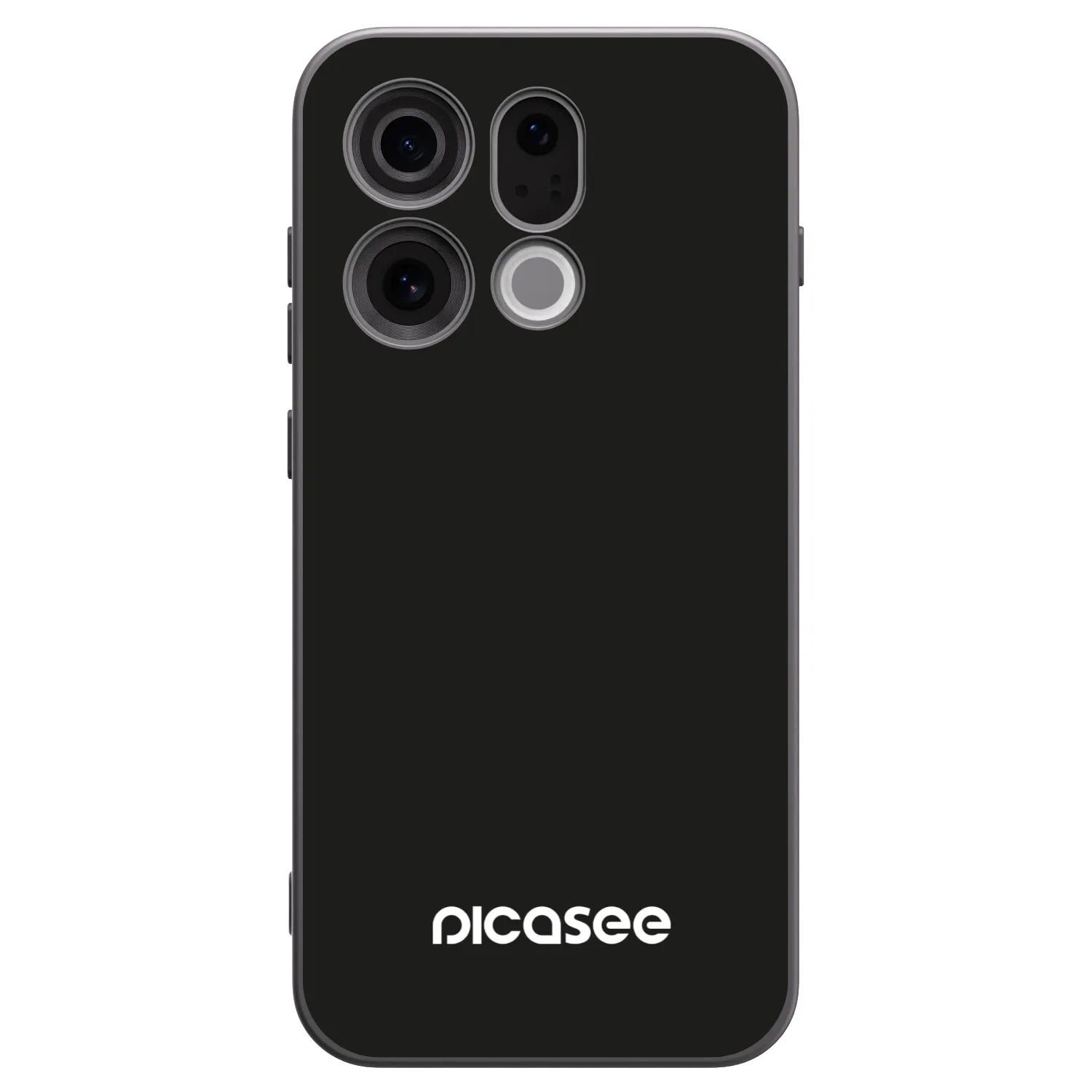 Picasee silikónový čierny obal pre OPPO Find X9 - Picasee