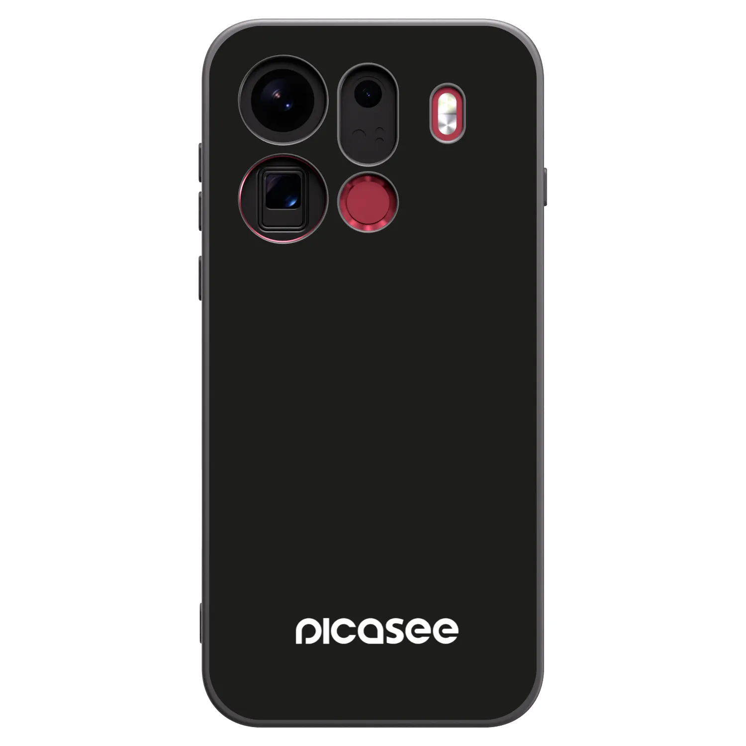 Picasee silikónový čierny obal pre OPPO Find X9 Pro - Picasee