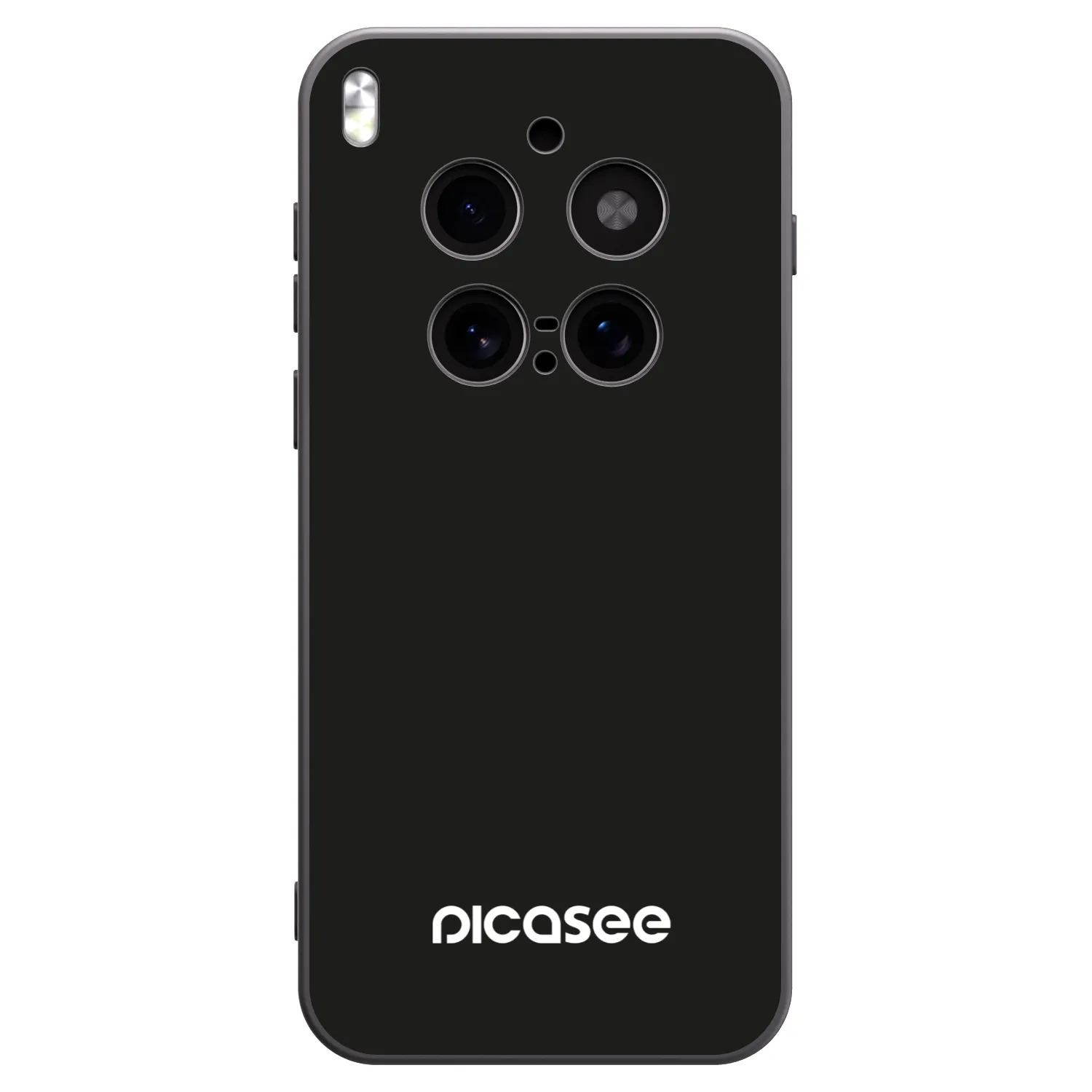 Picasee silikónový čierny obal pre Vivo X300 Pro - Picasee