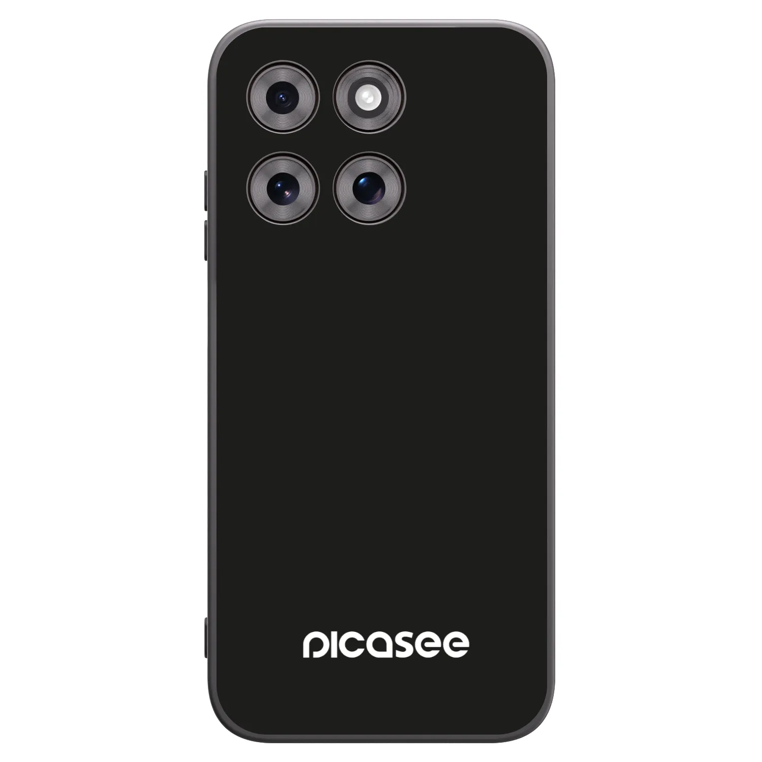 Picasee silikónový čierny obal pre Motorola Moto G77 - Picasee