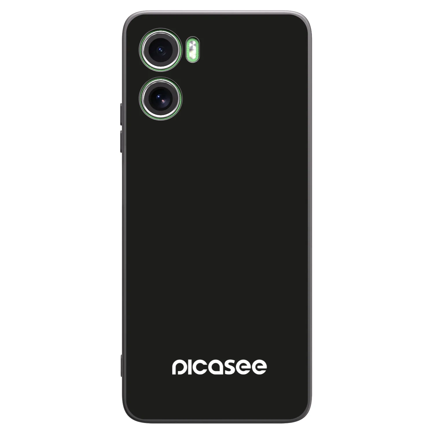 Picasee silikónový čierny obal pre Motorola Moto G06 - Picasee