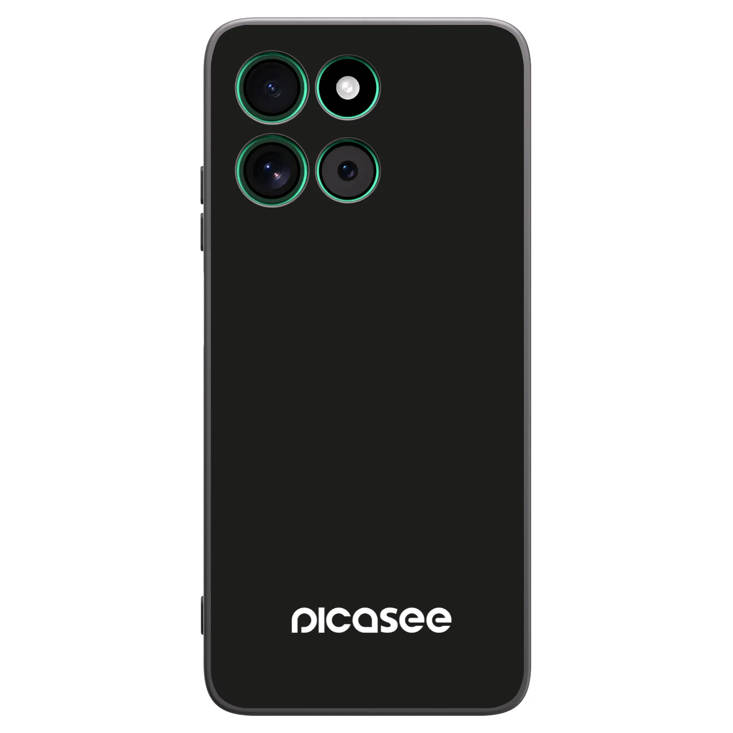 Picasee silikónový čierny obal pre Motorola Moto G57 Power - Picasee