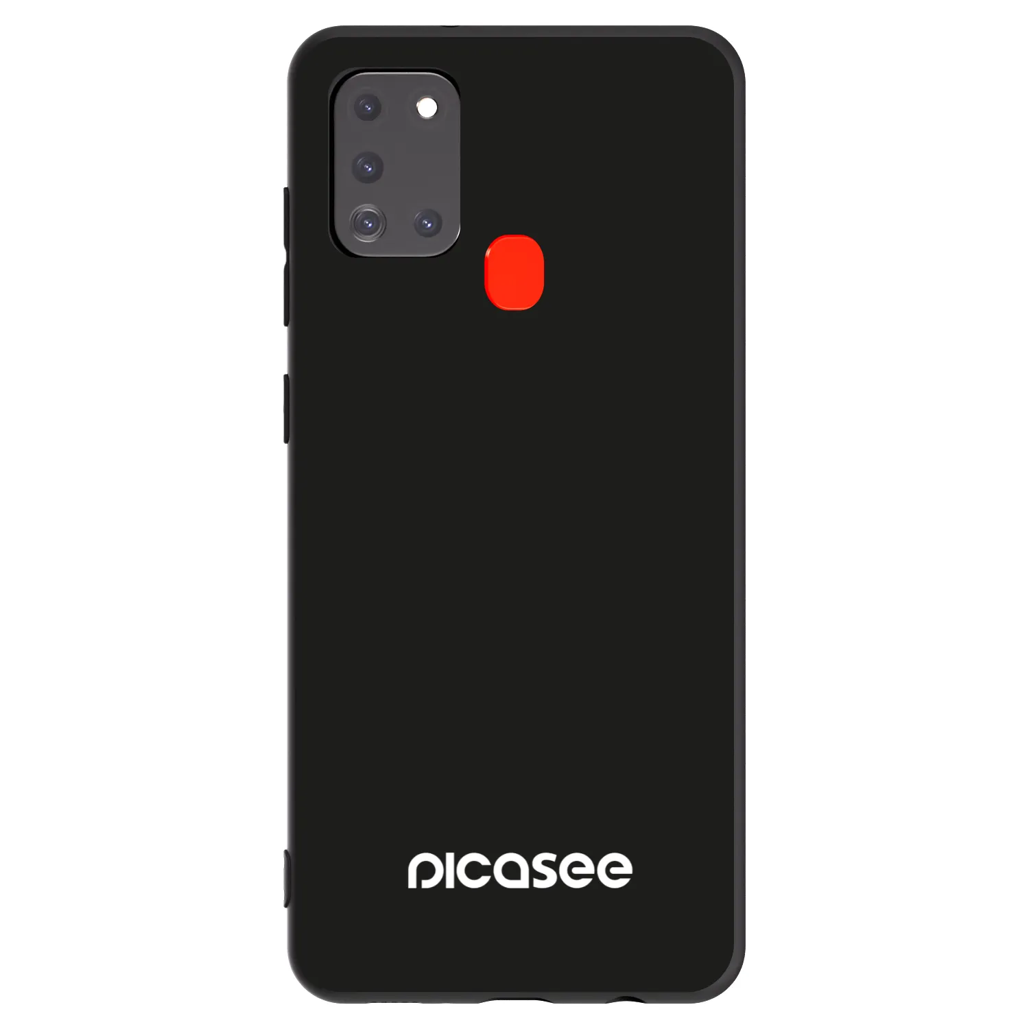 Picasee silikónový čierny obal pre Samsung Galaxy A21s - Picasee