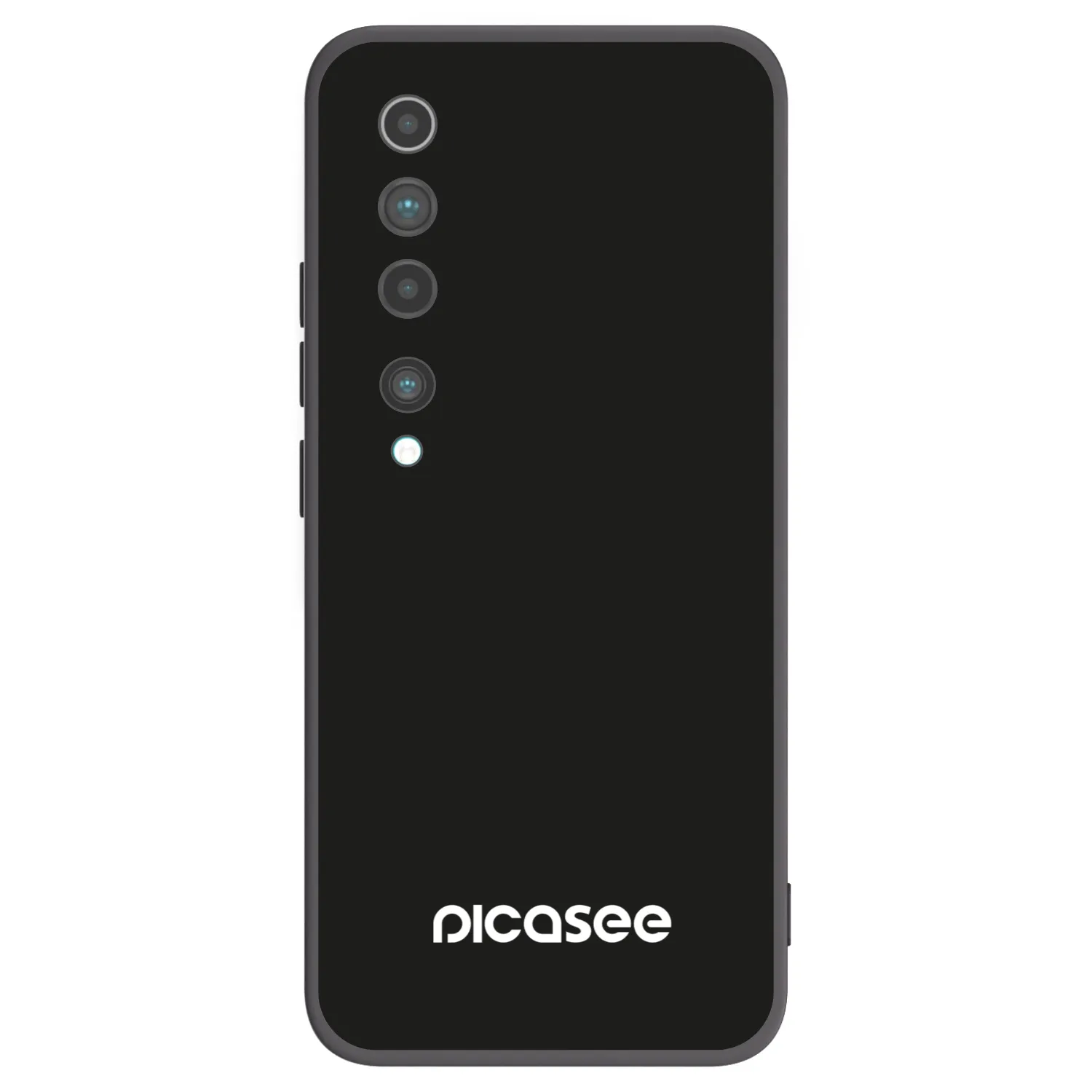 Picasee silikónový čierny obal pre Xiaomi Mi 10 - Picasee