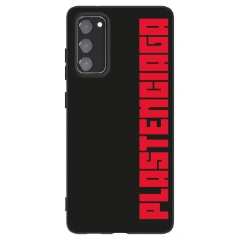 Picasee silikónový čierny obal pre Samsung Galaxy S20 FE - Plastenciaga