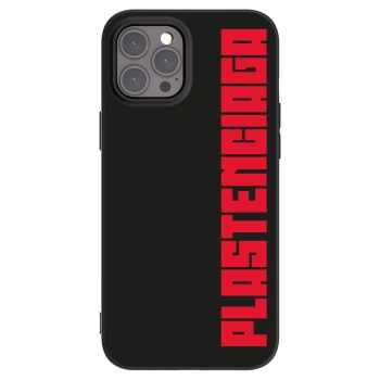 Picasee silikónový čierny obal pre Apple iPhone 12 Pro Max - Plastenciaga
