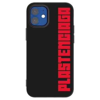 Picasee silikónový čierny obal pre Apple iPhone 12 mini - Plastenciaga