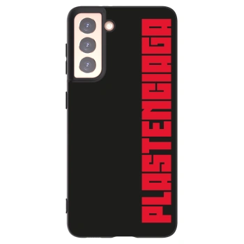 Picasee silikónový čierny obal pre Samsung Galaxy S21 5G G991B - Plastenciaga