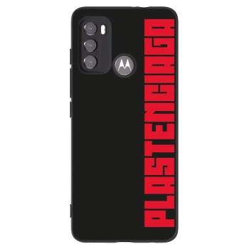 Picasee silikónový čierny obal pre Motorola Moto G60 - Plastenciaga