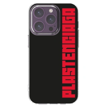 Picasee silikónový prehľadný obal pre Apple iPhone 14 Pro - Plastenciaga