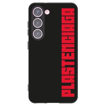 Picasee silikónový čierny obal pre Samsung Galaxy S23 5G - Plastenciaga