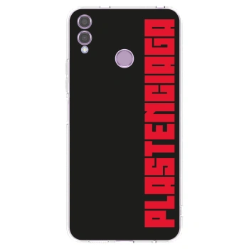 Picasee silikónový prehľadný obal pre Honor 8X - Plastenciaga