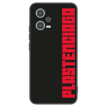 Picasee silikónový čierny obal pre Xiaomi Redmi Note 12 5G - Plastenciaga