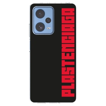 Picasee silikónový prehľadný obal pre Xiaomi Redmi Note 12 Pro 5G - Plastenciaga