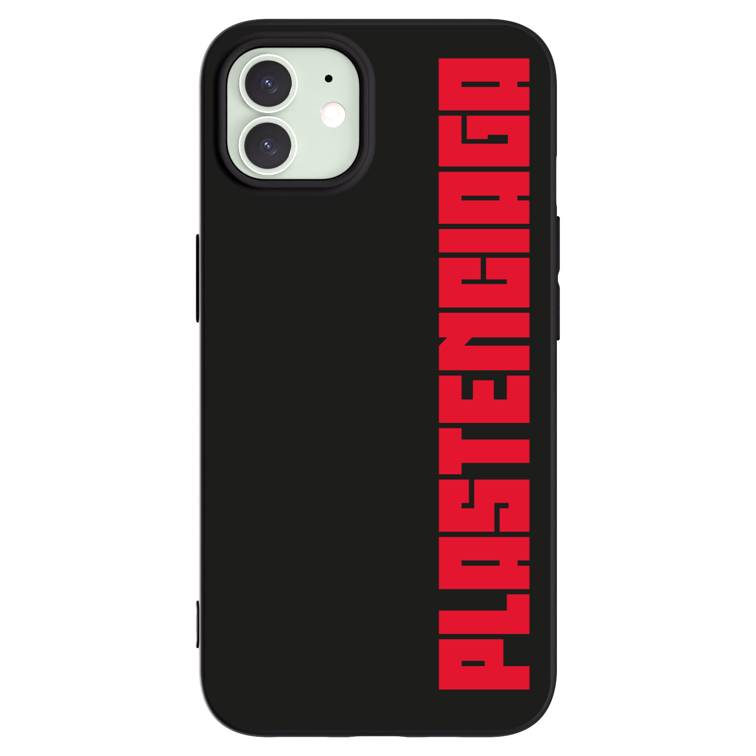 Silikónový čierny obal pre Apple iPhone 12 - Plastenciaga