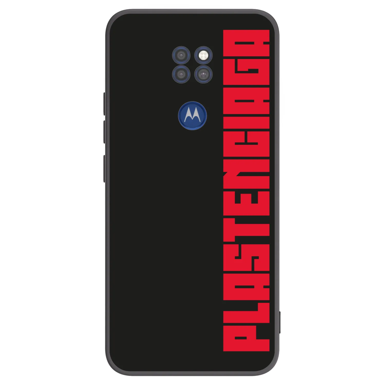Picasee silikónový čierny obal pre Motorola Moto G9 Play - Plastenciaga