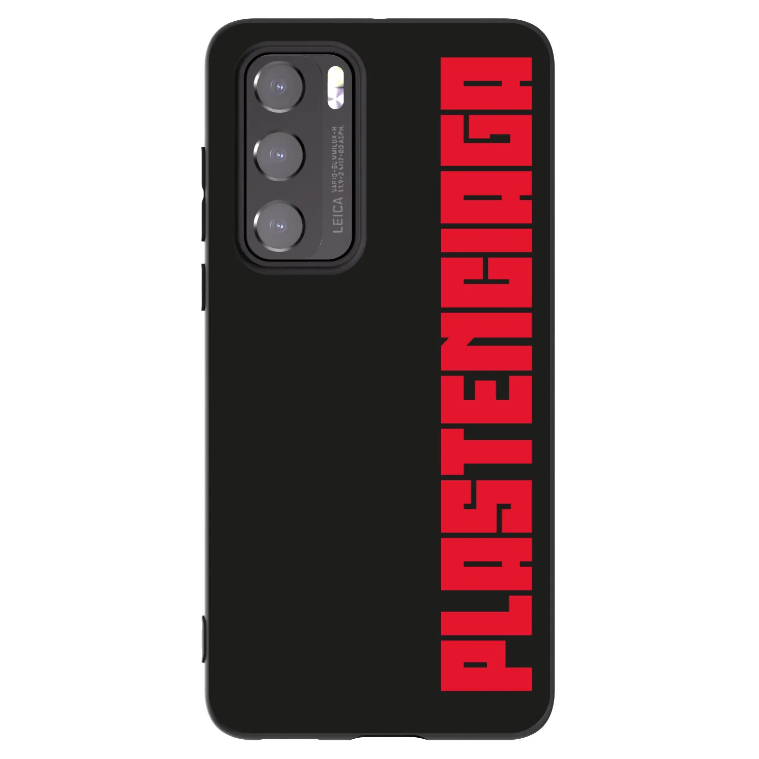 Picasee silikónový čierny obal pre Huawei P40 - Plastenciaga