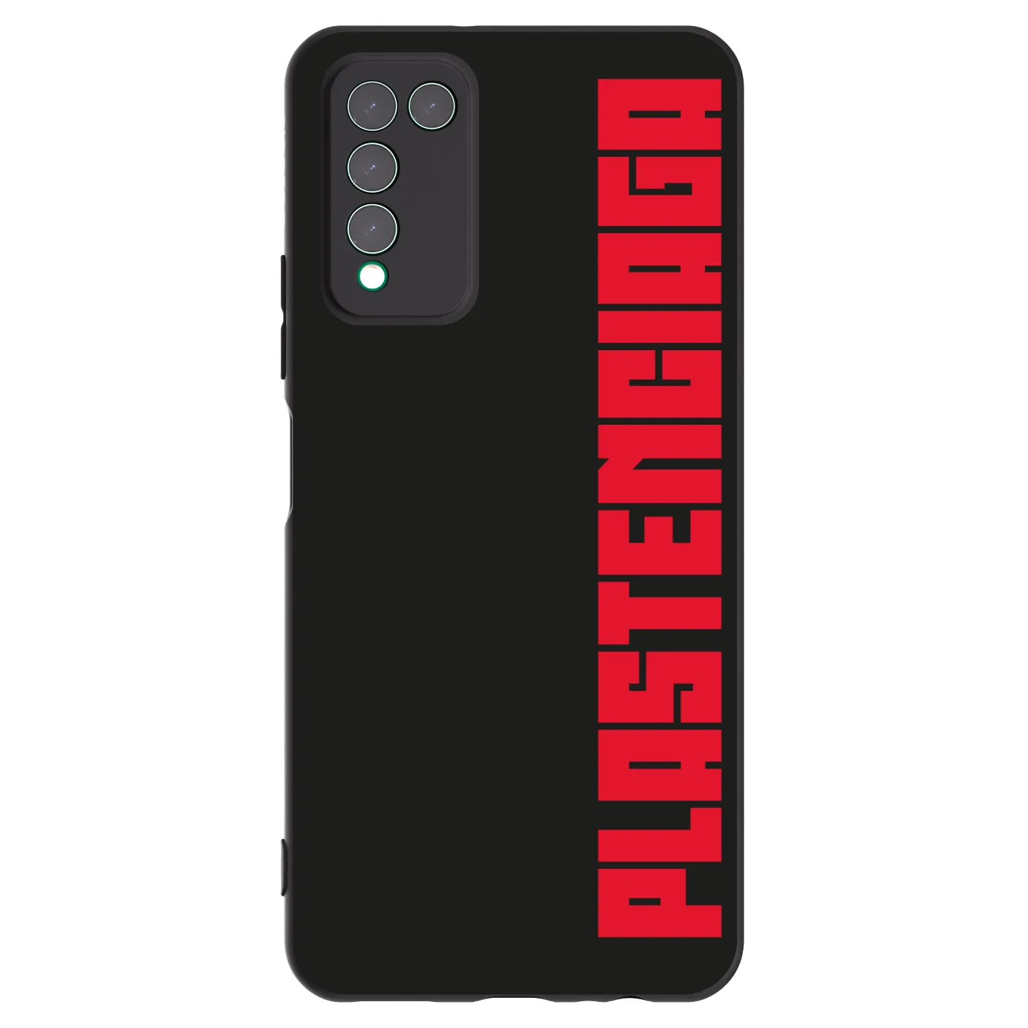 Picasee silikónový čierny obal pre Honor 10X Lite - Plastenciaga
