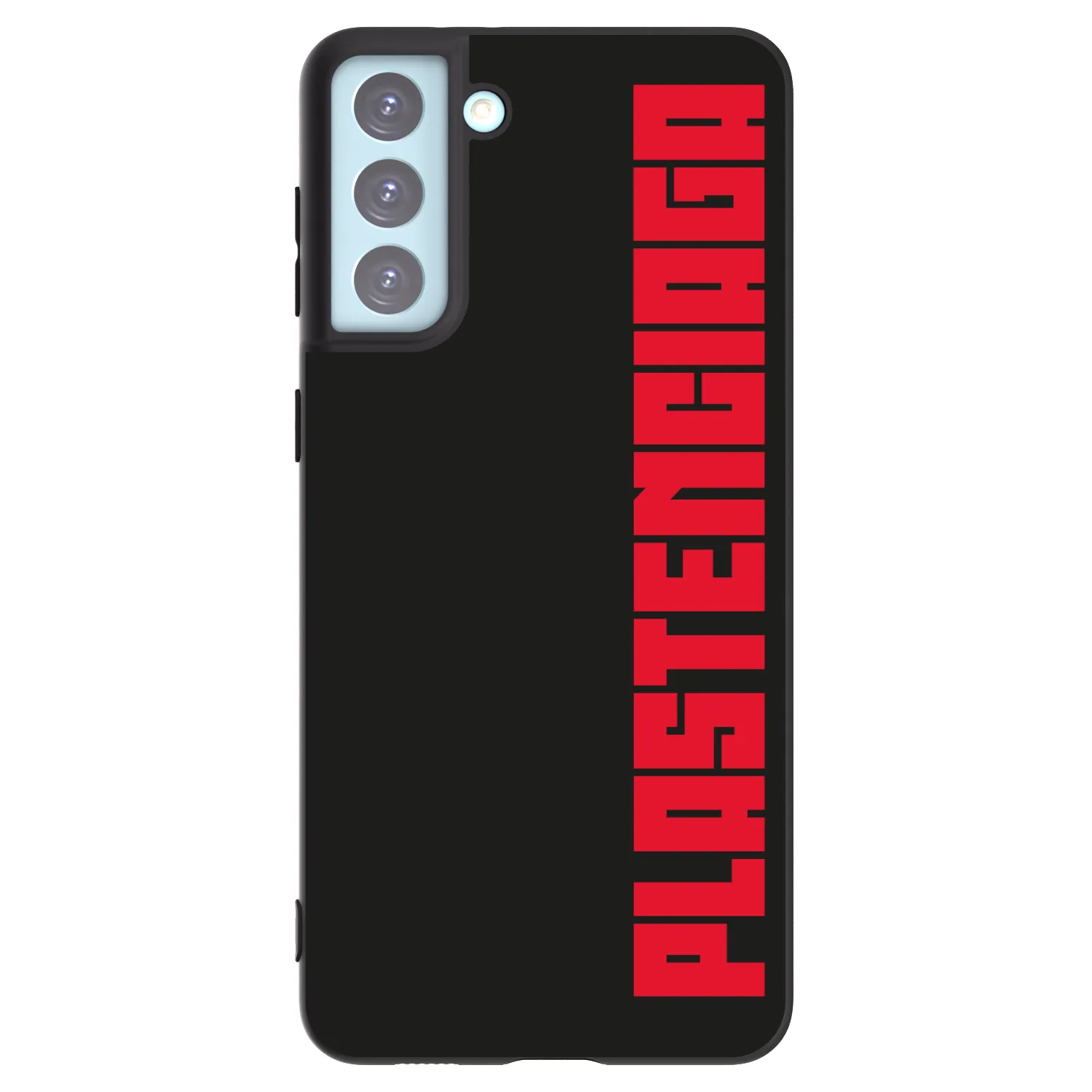 Picasee silikónový čierny obal pre Samsung Galaxy S21+ 5G G996F - Plastenciaga