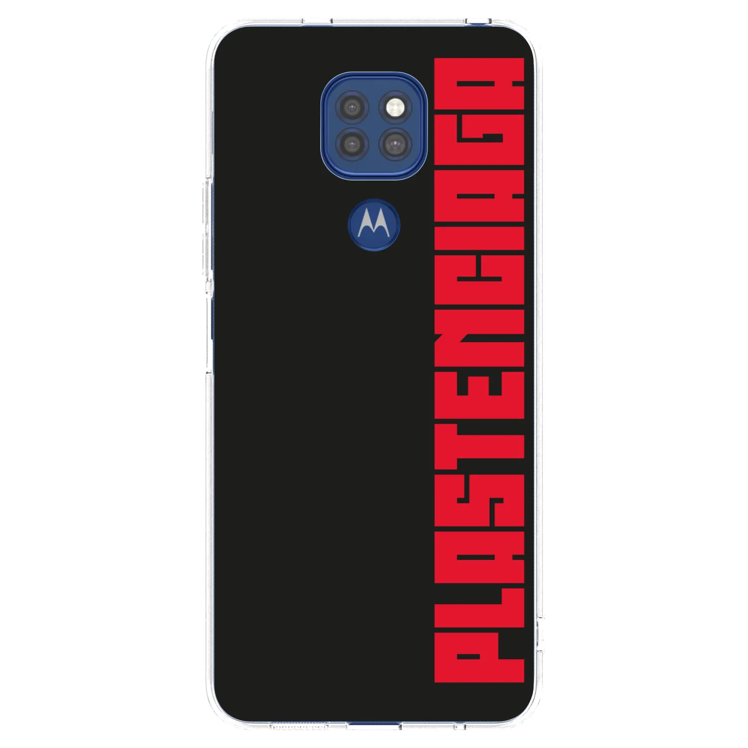 Silikónový prehľadný obal pre Motorola Moto G9 Play - Plastenciaga