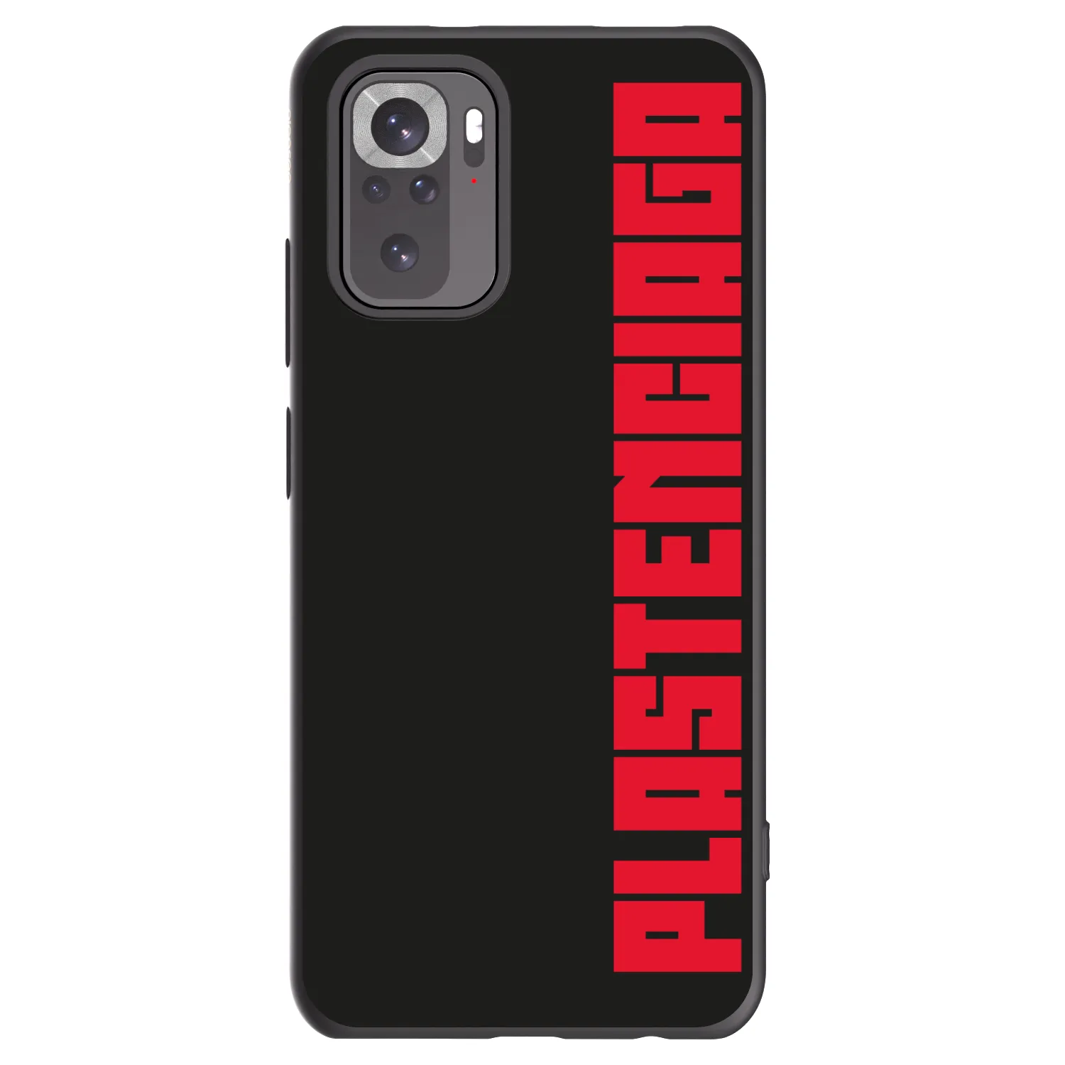 Picasee silikónový čierny obal pre Xiaomi Redmi Note 10S - Plastenciaga