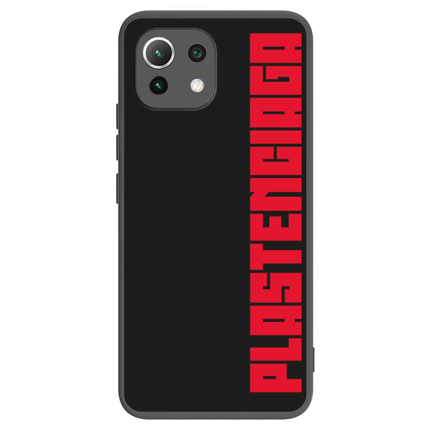 Picasee silikónový čierny obal pre Xiaomi 11 Lite 5G NE - Plastenciaga