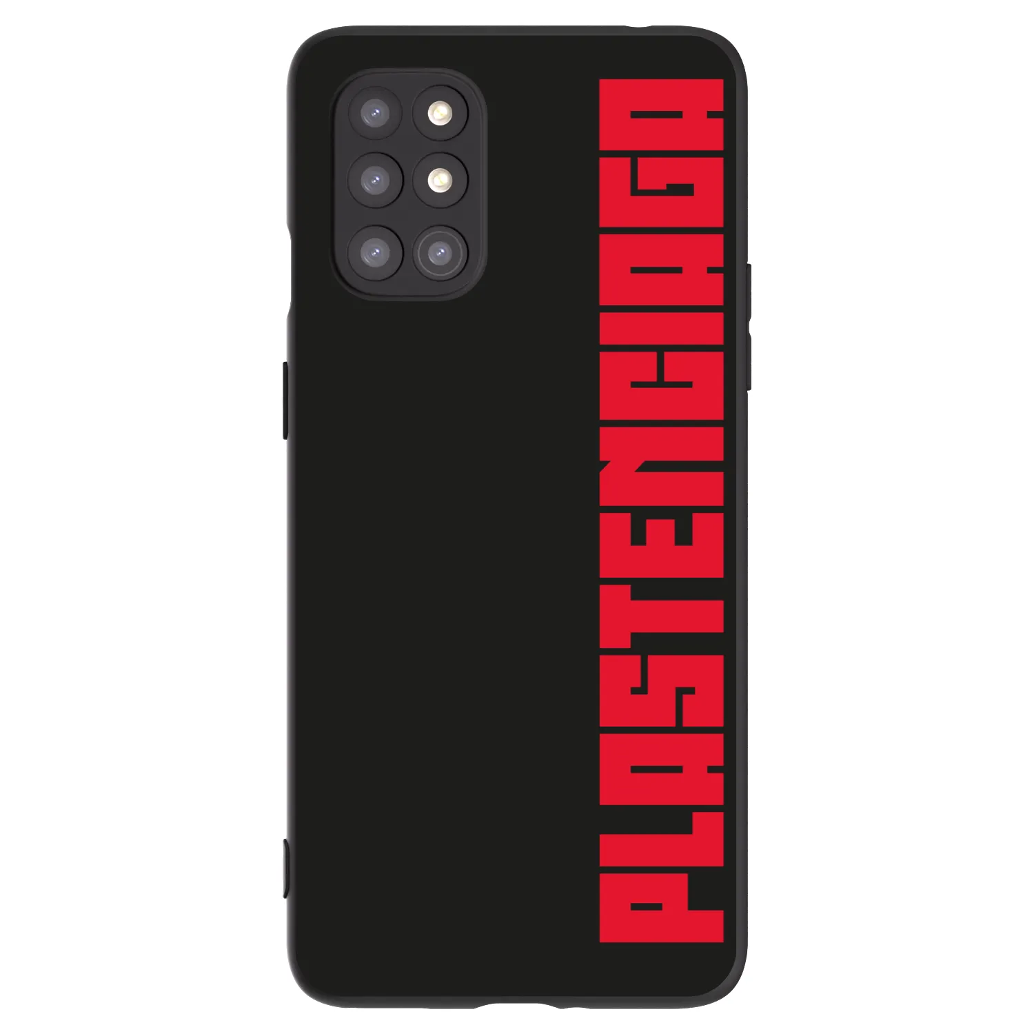 Picasee silikónový čierny obal pre OnePlus 8T - Plastenciaga