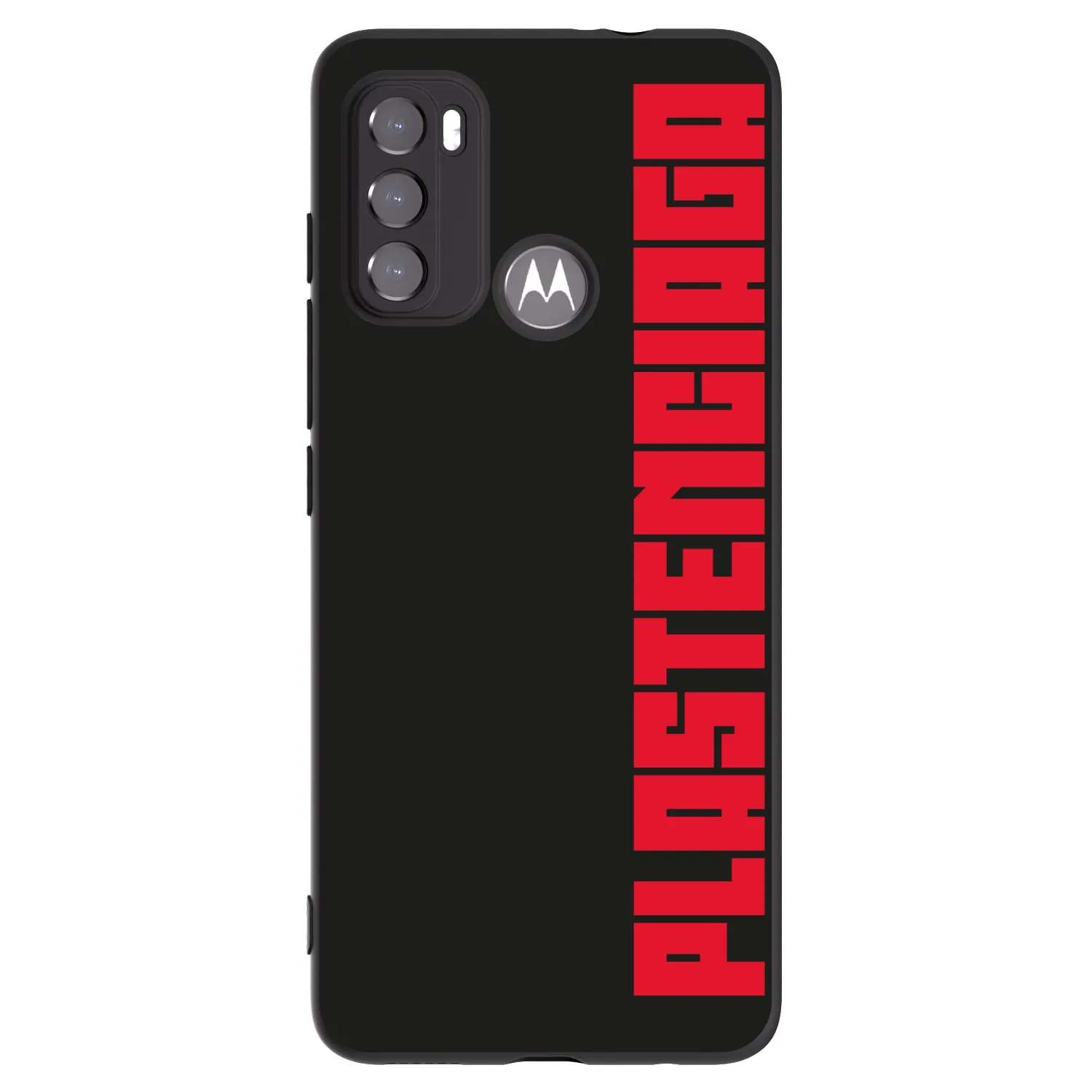 Picasee silikónový čierny obal pre Motorola Moto G60 - Plastenciaga