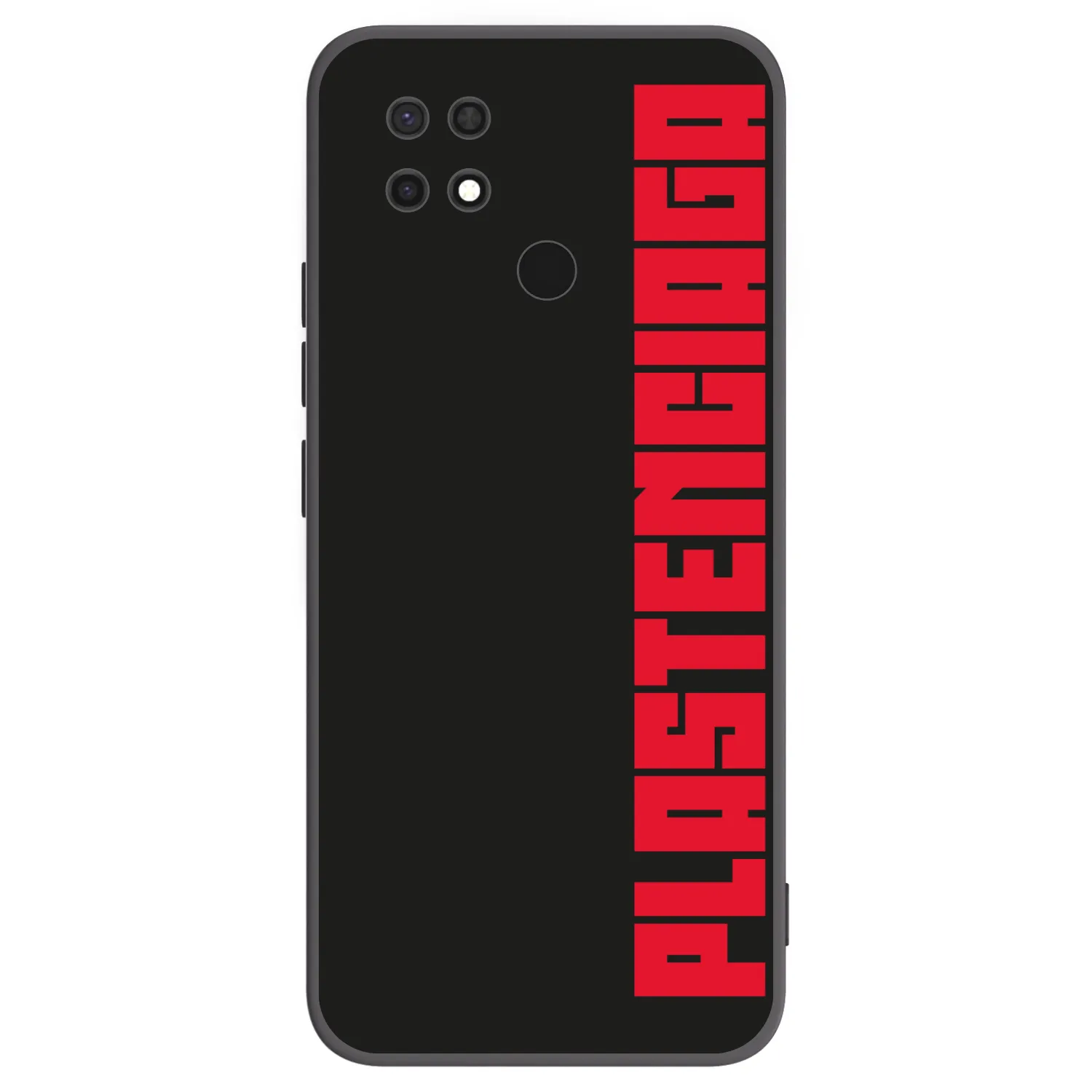 Picasee silikónový čierny obal pre Xiaomi Redmi 10C - Plastenciaga