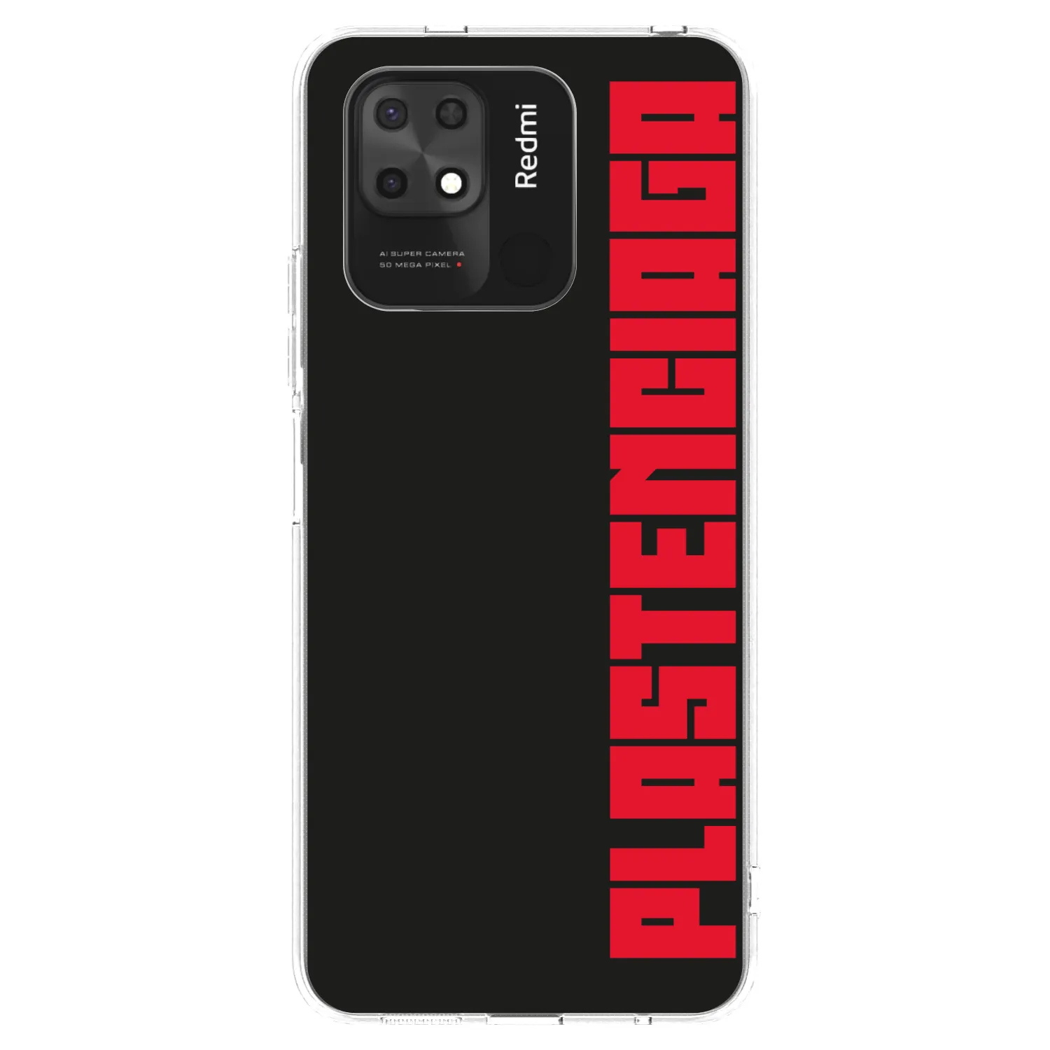 Picasee silikónový prehľadný obal pre Xiaomi Redmi 10C - Plastenciaga