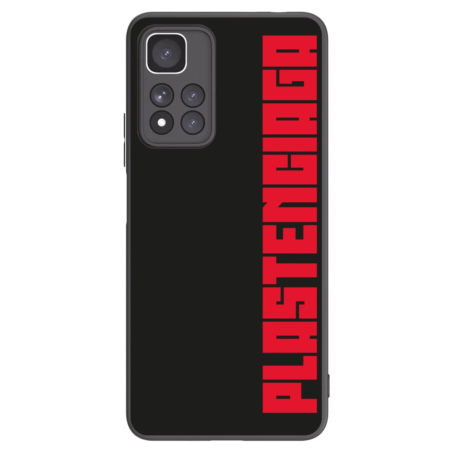 Picasee silikónový čierny obal pre Xiaomi Redmi Note 11 Pro+ 5G - Plastenciaga