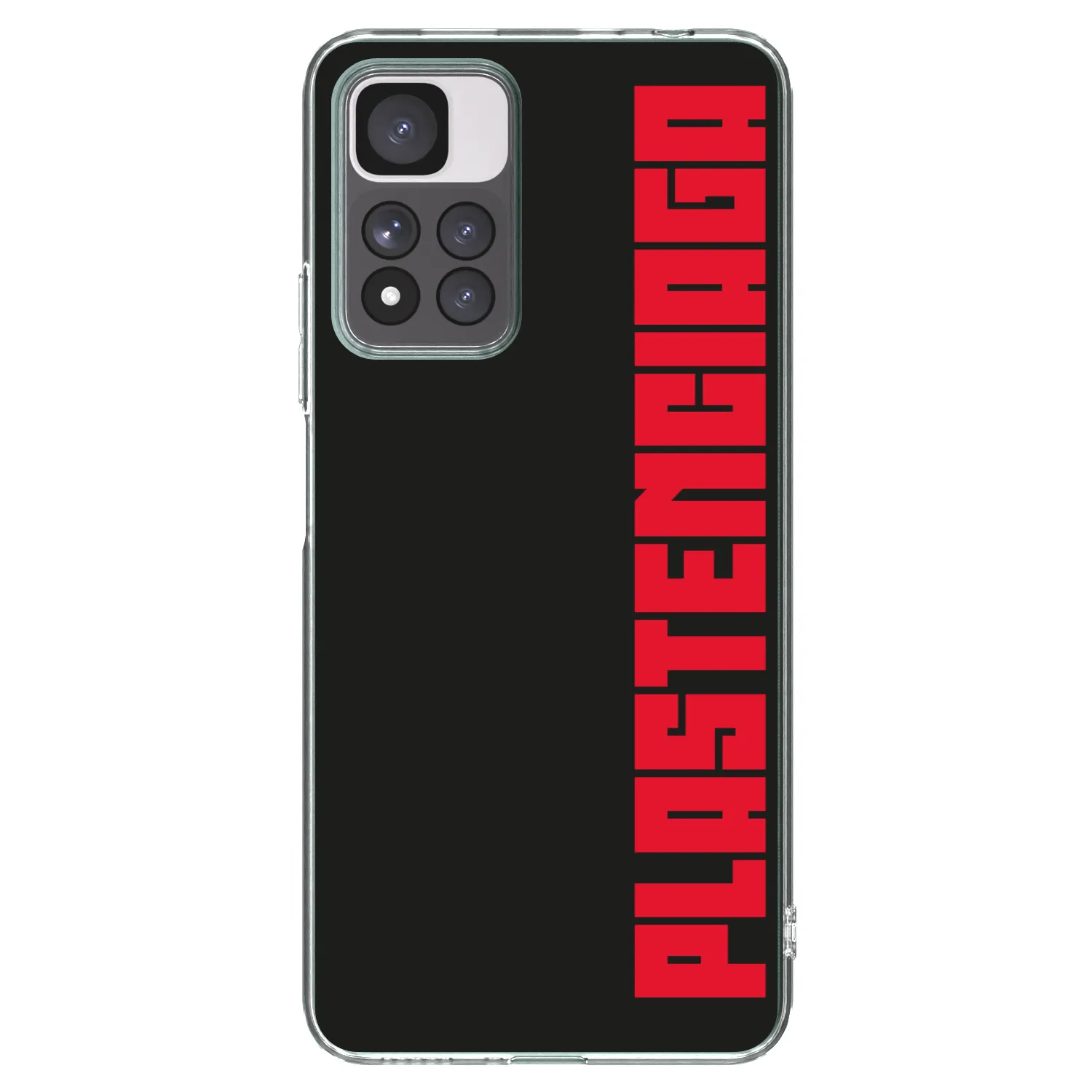 Picasee silikónový prehľadný obal pre Xiaomi Redmi Note 11 Pro+ 5G - Plastenciaga